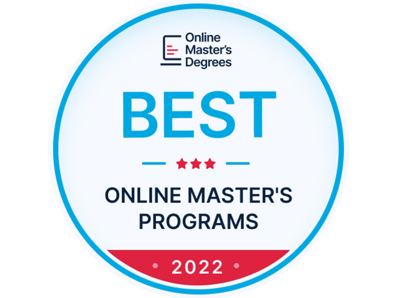 Best Online Master's Program badge